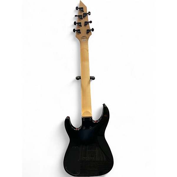 Used Jackson JS22-7 Dinky 7 String Black Solid Body Electric