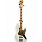Used 2019 Fender American Ultra Jazz Bass V Arctic Pearl Electric Bass Guitar thumbnail