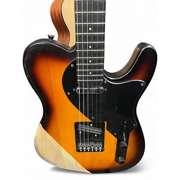 Used Asmuse TELE STYLE PARTSCASTER SUNSET Solid Body Electric Guitar