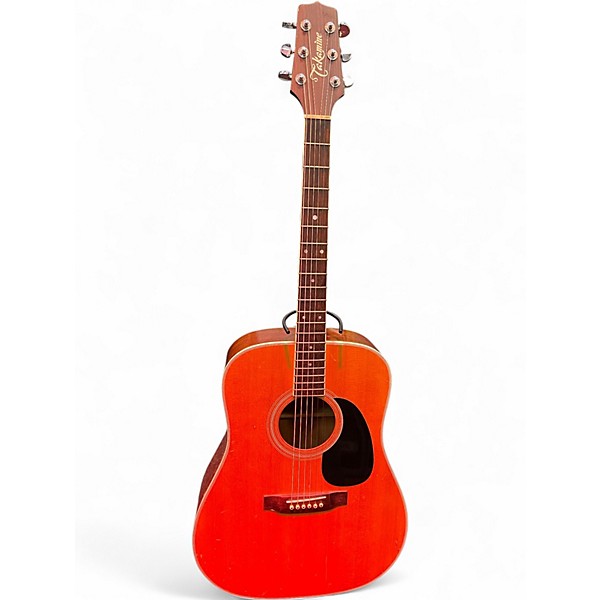 Used 1990s Takamine f360s Natural Acoustic Guitar