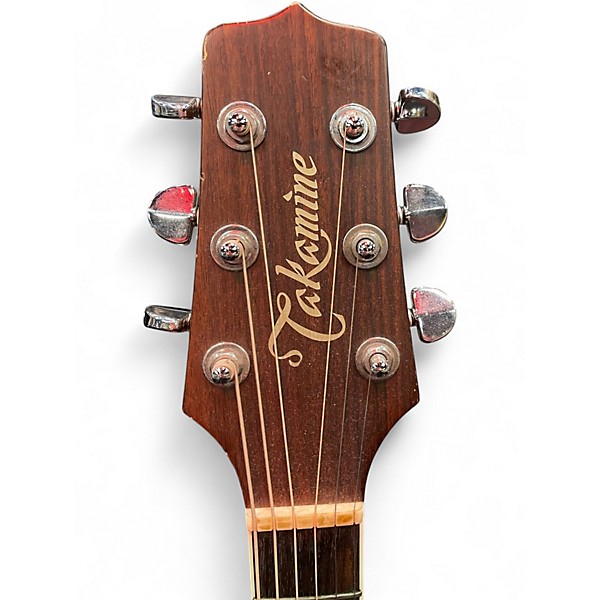 Used 1990s Takamine f360s Natural Acoustic Guitar