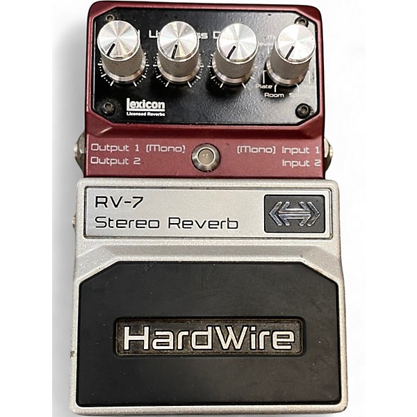 Used DigiTech Hardwire Series RV7 Reverb Effect Pedal