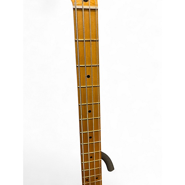 Used Fender Player Plus Active Precision Bass Black Fade Electric Bass Guitar