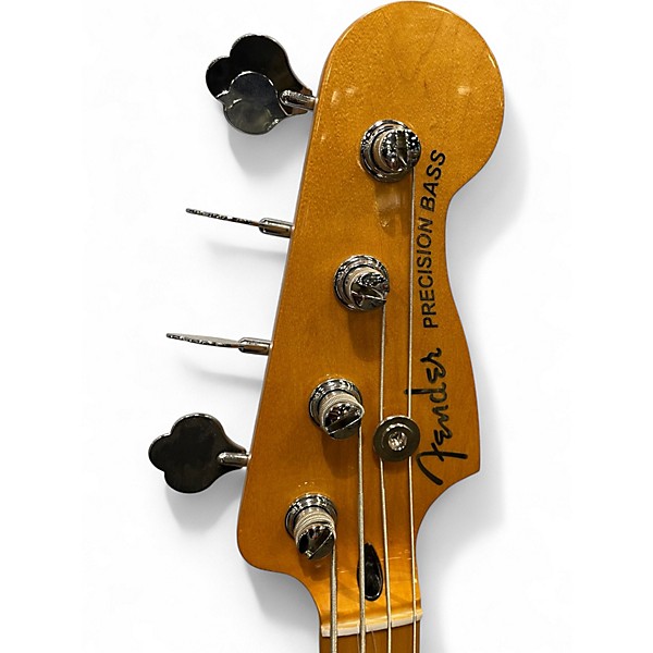 Used Fender Player Plus Active Precision Bass Black Fade Electric Bass Guitar