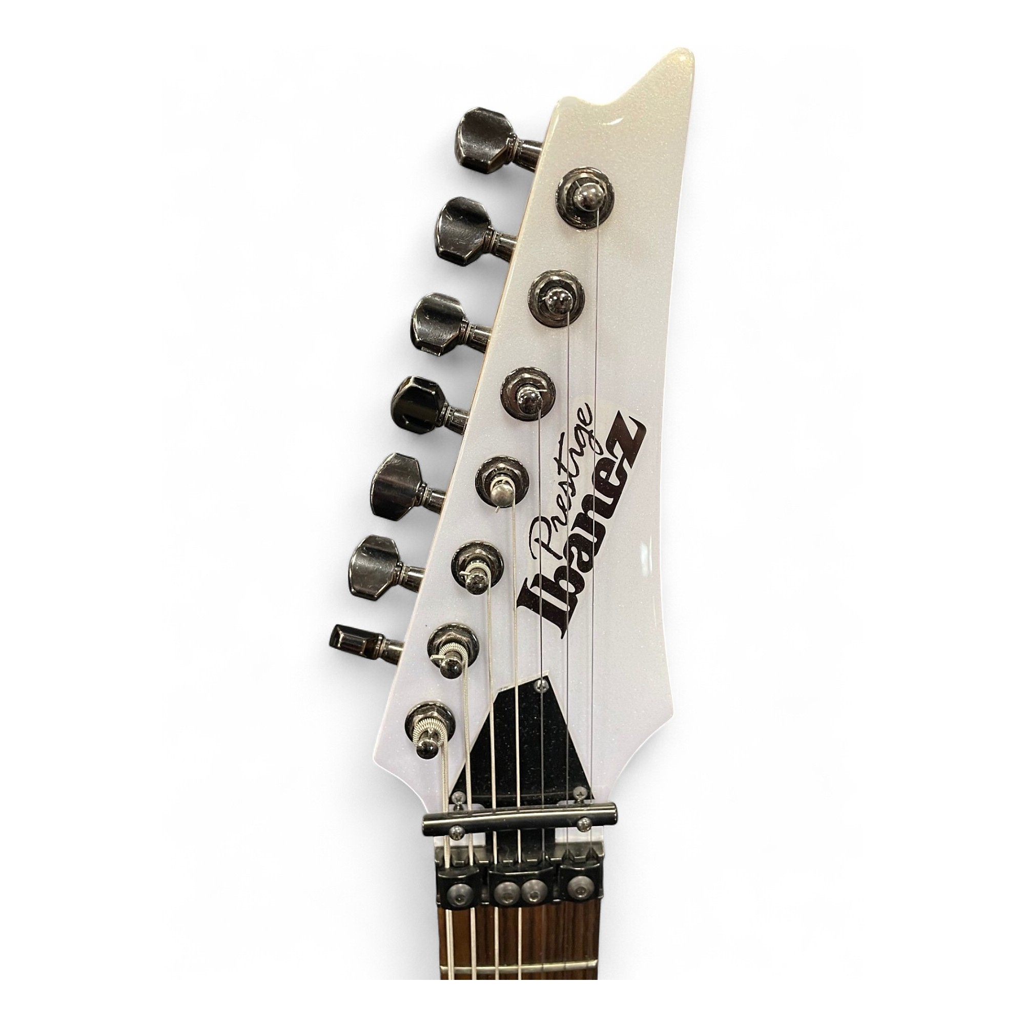 Used Ibanez RG1527 7 String PEARL WHITE Solid Body Electric Guitar