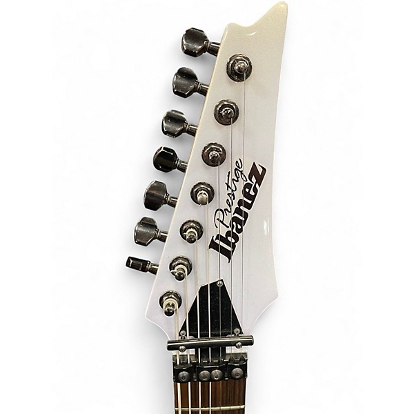 Used Ibanez RG1527 7 String PEARL WHITE Solid Body Electric Guitar
