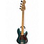 Used 2022 Fender Player Precision Bass Ocean Turquoise Electric Bass Guitar thumbnail