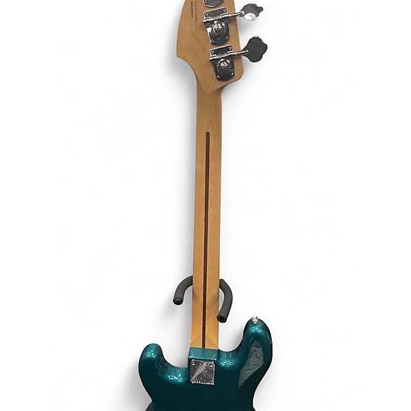 Used 2022 Fender Player Precision Bass Ocean Turquoise Electric Bass Guitar