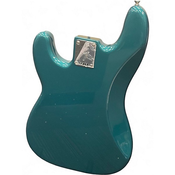 Used 2022 Fender Player Precision Bass Ocean Turquoise Electric Bass Guitar