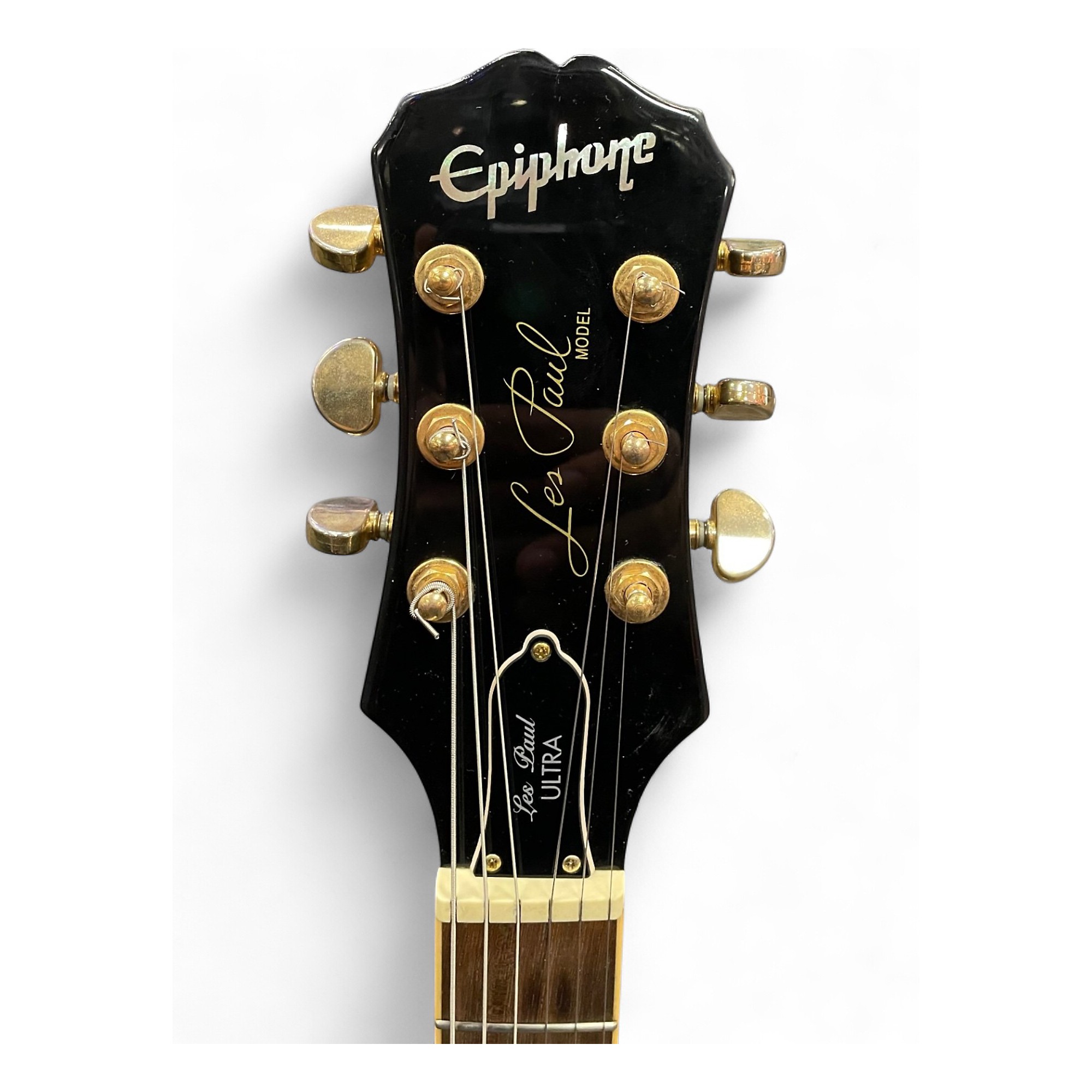 Used Epiphone Les Paul Ultra II Black Solid Body Electric