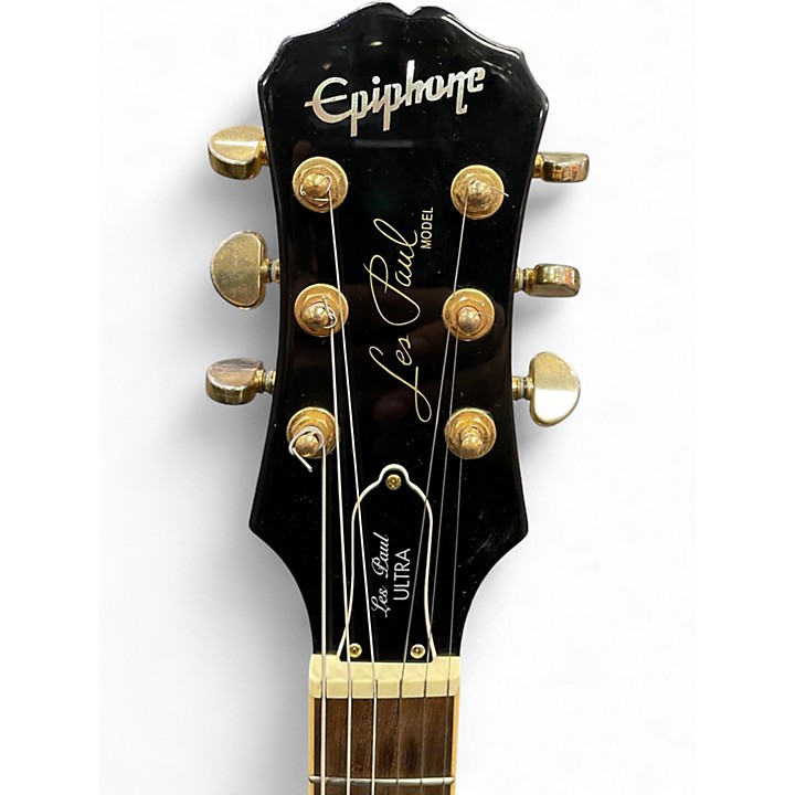 ギター Epiphone Les Paul MODEL ULTRA II 2nd Epiphone Les Paul Ultra II - Midnight Ebony | Sweetwater