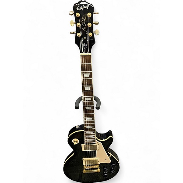 Used Epiphone Les Paul Ultra II Black Solid Body Electric