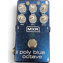 Used MXR POLY BLUE OCTAVE Effect Pedal
