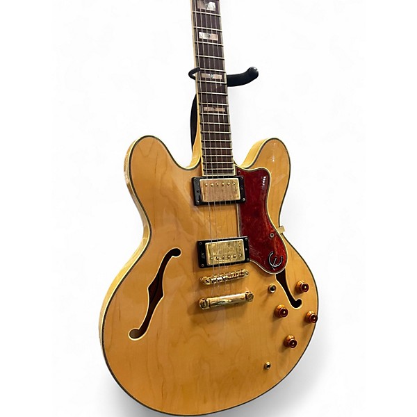 Used Epiphone Sheraton II Natural Hollow Body Electric Guitar