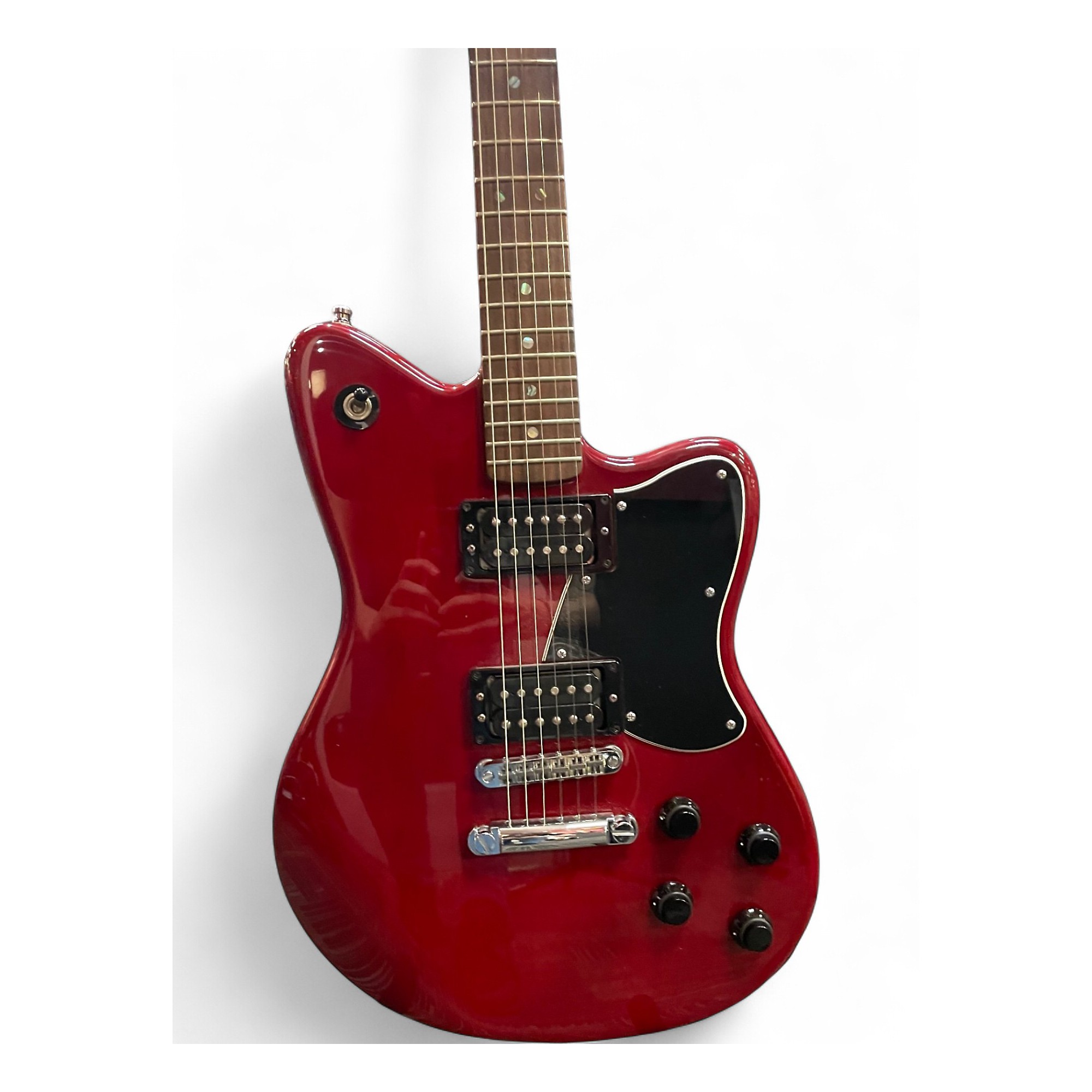ギター Fender Mexico Deluxe Toronado HH Red Used Fender American Toronado Deluxe HH Wine Red Solid Body