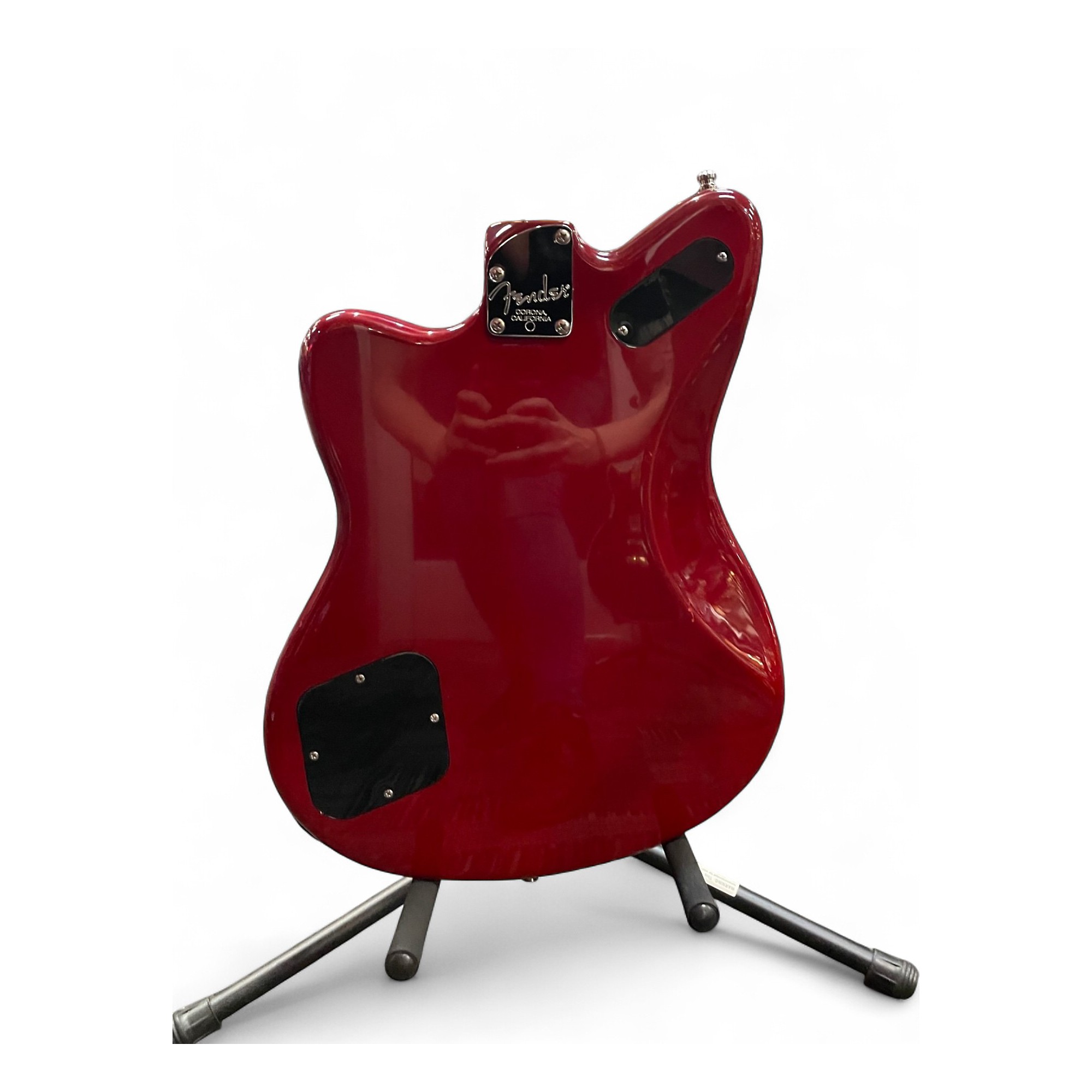 Used Fender American Toronado Deluxe HH Wine Red Solid Body