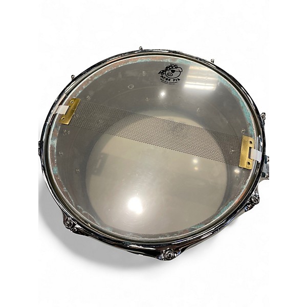 Used Pork Pie 7X13 BRASS PATINA 13X7 BRASS PATINA Drum