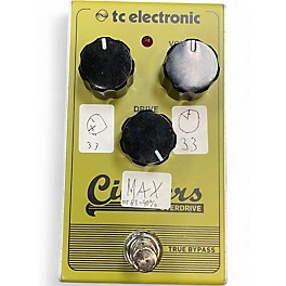 Used TC Electronic Cinders Overdrive Effect Pedal