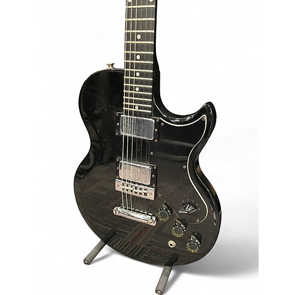 Vintage 1975 Gibson L6-S Black Solid Body Electric Guitar