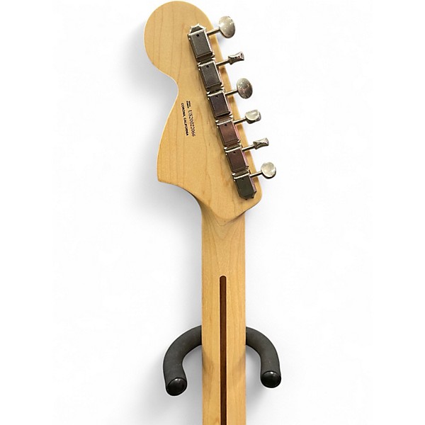 Used Fender American Performer Stratocaster HSS Black Solid Body Electric Guitar