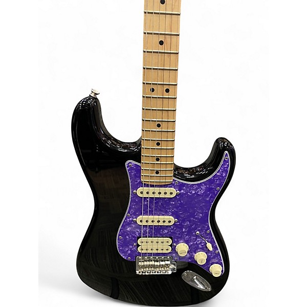 Used Fender American Performer Stratocaster HSS Black Solid Body Electric Guitar