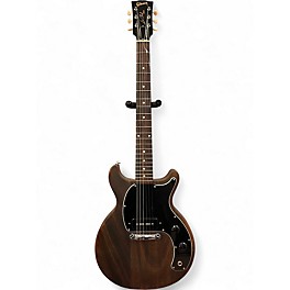 Used Gibson Les Paul Junior Double Cutaway Brown Solid Body Electric Guitar