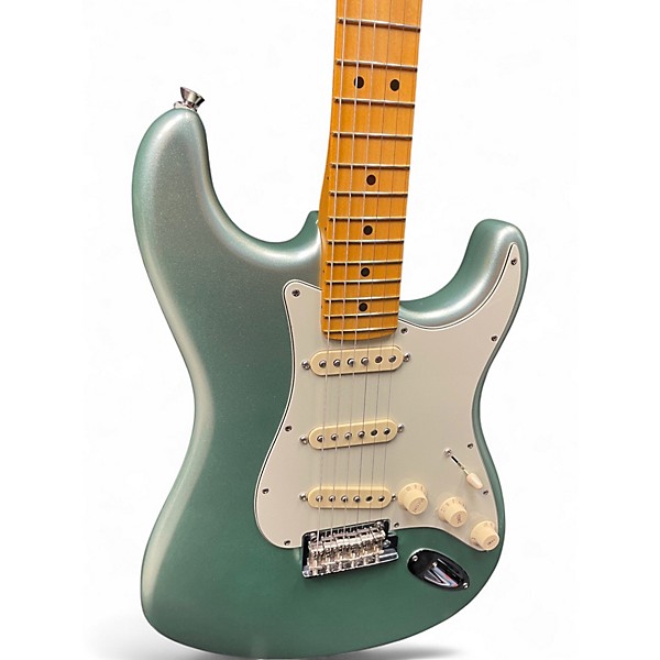 Used Fender American Professional II Stratocaster Surf Green Solid Body Electric Guitar