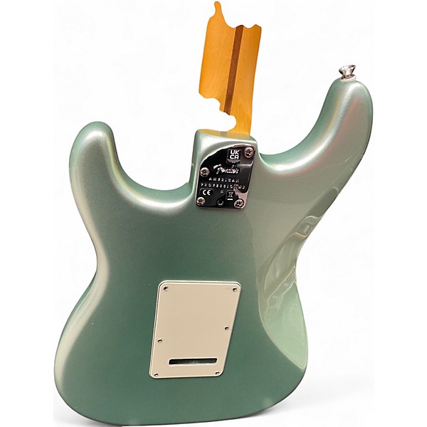 Used Fender American Professional II Stratocaster Surf Green Solid Body Electric Guitar