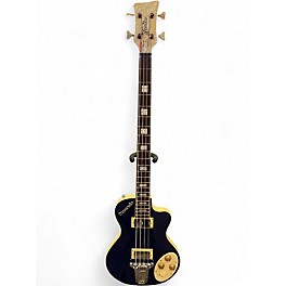 Used Italia maranello blue sparkle Electric Bass Guitar