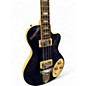Used Italia maranello blue sparkle Electric Bass Guitar