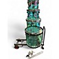Used DW 4 Piece Design Series Acrylic Sea Glass Drum Kit thumbnail