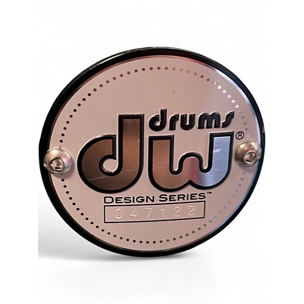 Used DW 4 Piece Design Series Acrylic Sea Glass Drum Kit