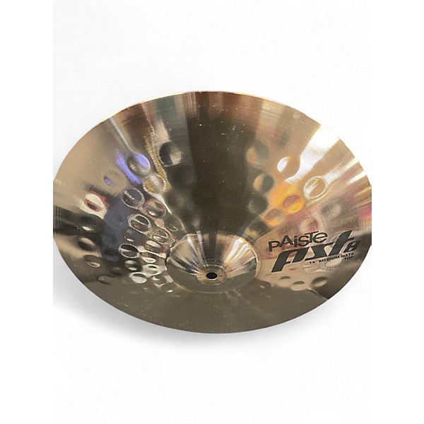 Used Paiste 14in PST8 Medium Hats Pair Cymbal