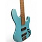 Used Balaguer Goliath Shape Custom Build Metallic Lake Placid Blue Electric Bass Guitar
