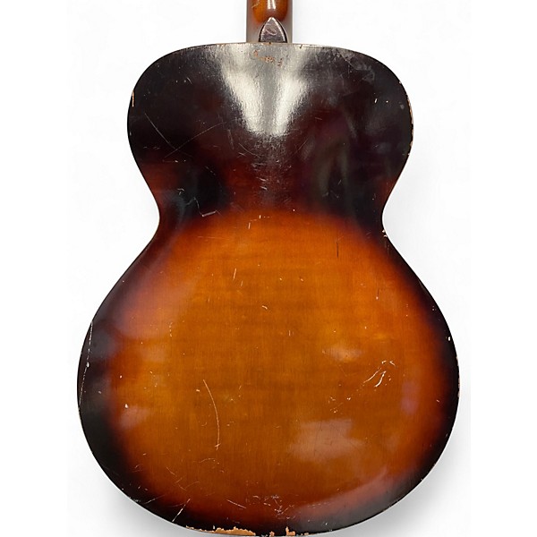 Used 1950s Kay TEMPO K32 Brown Sunburst Acoustic Guitar