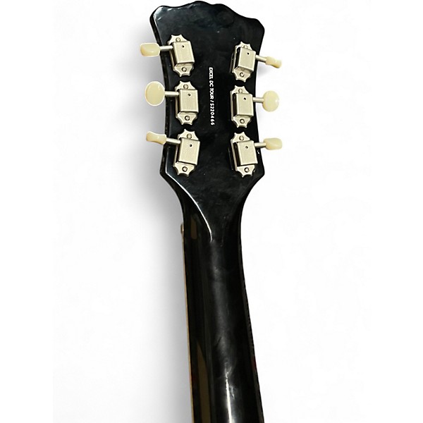 Used D'Angelico EXCEL DC TOUR Black Hollow Body Electric Guitar