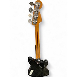 Used Fender Pawn Shop Reverse Jaguar Bass Black Electric Bass Guitar