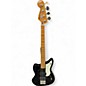 Used Fender Pawn Shop Reverse Jaguar Bass Black Electric Bass Guitar