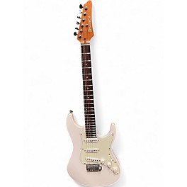 Used Ibanez Luca Mantovanelli Signature White Solid Body Electric Guitar