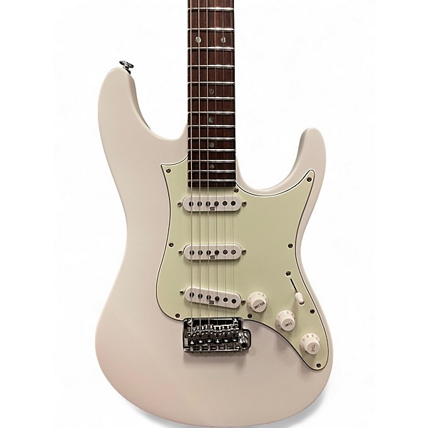 Used Ibanez Luca Mantovanelli Signature White Solid Body Electric Guitar