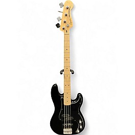 Used Squier Affinity Precision PJ Bass Black Electric Bass Guitar