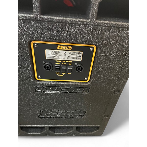 Used Markbass MB58R 102 PURE 400W 8OHM Bass Cabinet