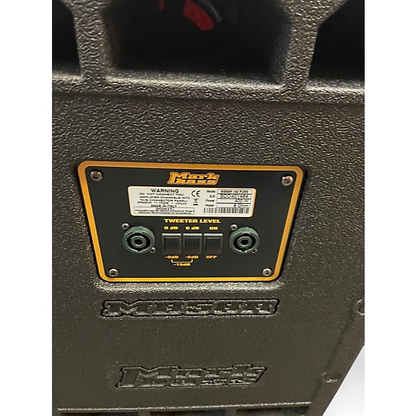 Used Markbass MB58R 102 PURE 400W 8OHM Bass Cabinet