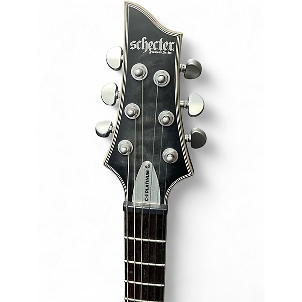 Used Schecter Guitar Research C1 Platinum GREY BURST Solid Body Electric Guitar