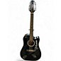 Used Takamine GD30CE-12 Black 12 String Acoustic Electric Guitar thumbnail