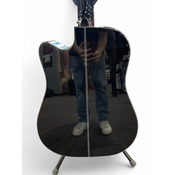 Used Takamine GD30CE-12 Black 12 String Acoustic Electric Guitar