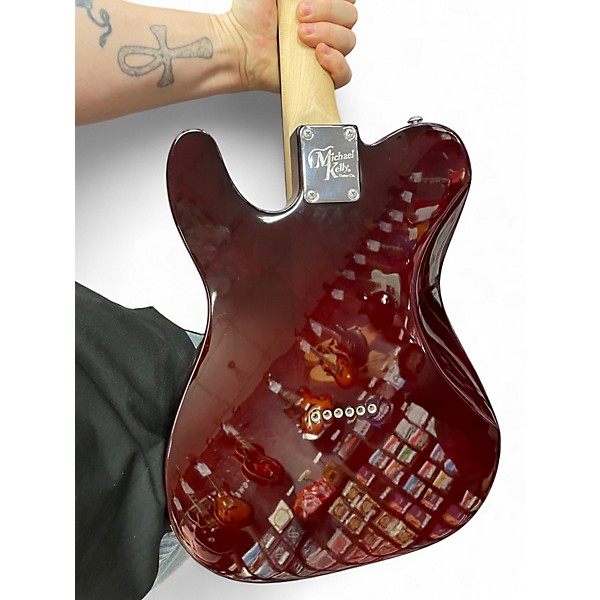 Used Michael Kelly MK53DB PARTIAN ECLIPSE Solid Body Electric Guitar