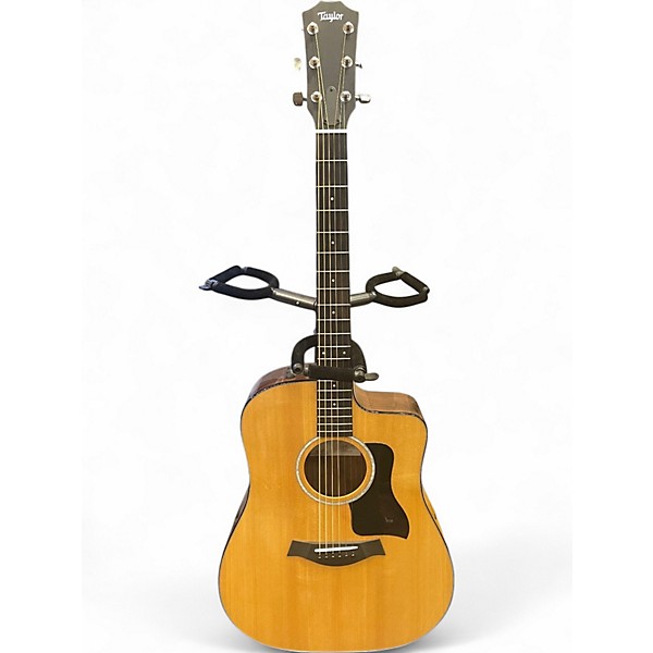 Used 2025 Taylor 210ce Plus Natural Acoustic Electric Guitar