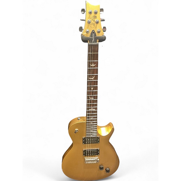Used 2010s PRS SE Santana Egyptian Gold Solid Body Electric