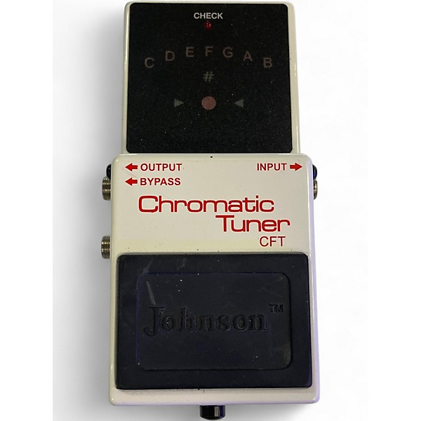 Used Johnson Chromatic Tuner CFT Tuner Pedal